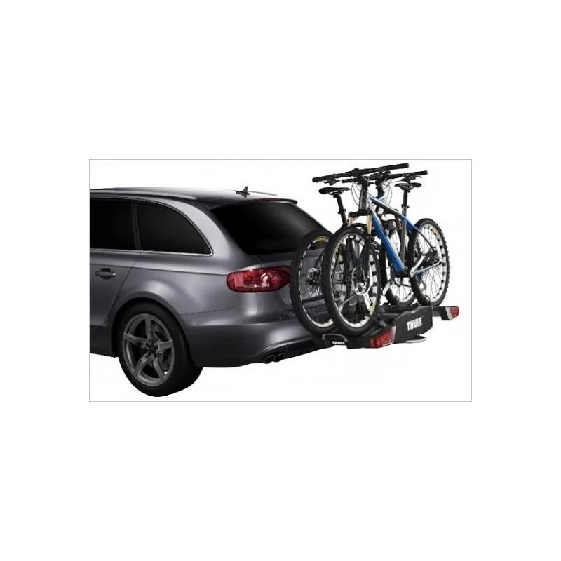 Bagażnik rowerowy na hak holowniczy Thule EasyFold 931 srebrny 2 rowery 13 PIN ⬅️ sklep DOAN