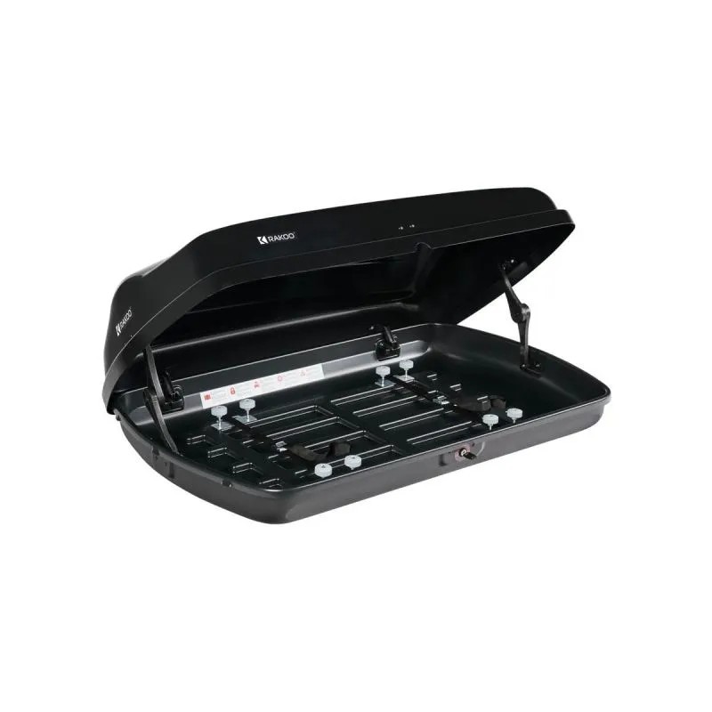 Box dachowy Cruz Firrak 310 litrów - czarny połysk ⬅️ sklep DOAN