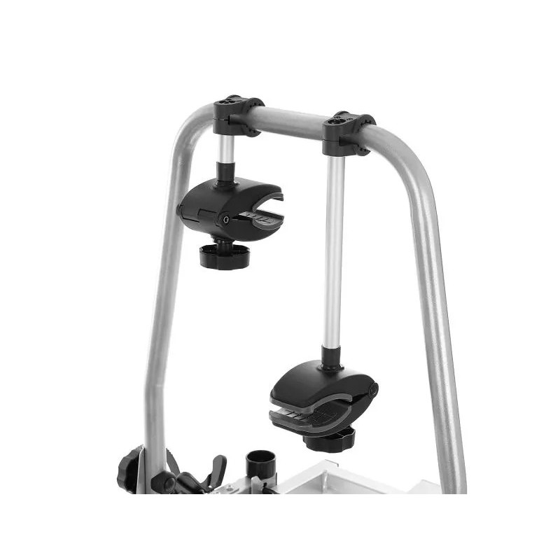 Bagażnik rowerowy na hak holowniczy Aguri Cruiser srebrny 2 rowery 13 PIN ⬅️ sklep DOAN