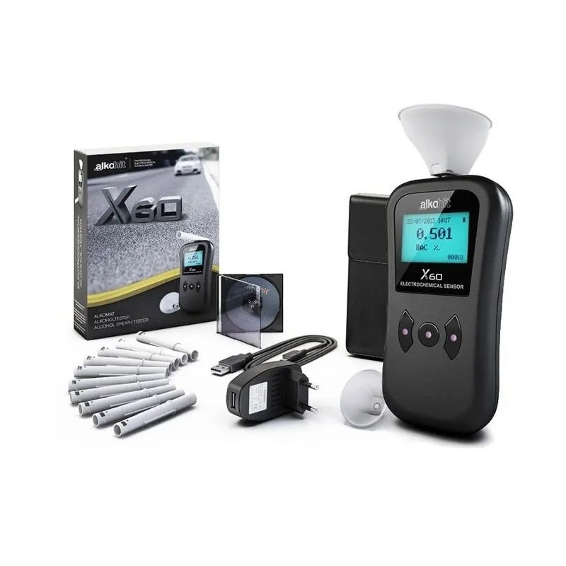 Alkomat elektrochemiczny ALKOHIT X60 z walizką ⬅️ sklep DOAN