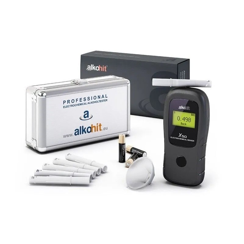 Alkomat elektrochemiczny ALKOHIT X50 z walizką ⬅️ sklep DOAN