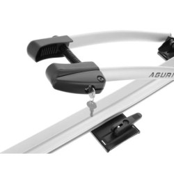 Uchwyt rowerowy na dach Aguri Acuda III mini srebrny (rowerki dziecięce) ⬅️ sklep DOAN
