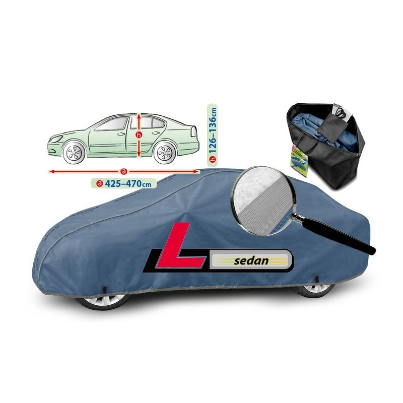 Plandeka na samochód PERFECT GARAGE rozmiar L Sedan ⬅️ sklep DOAN