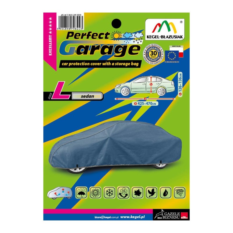 Plandeka na samochód PERFECT GARAGE rozmiar L Sedan ⬅️ sklep DOAN