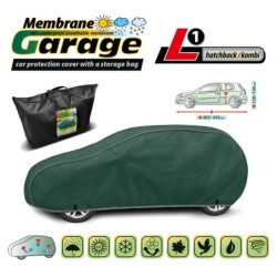 Nieprzemakalna plandeka na samochód MEMBRANE GARAGE rozmiar L1 hatchback/kombi ⬅️ sklep DOAN