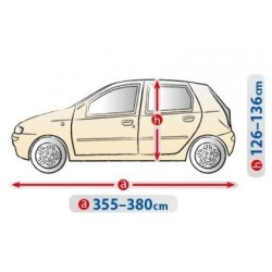 Plandeka na samochód OPTIMAL GARAGE rozmiar M1 hatchback ⬅️ sklep DOAN