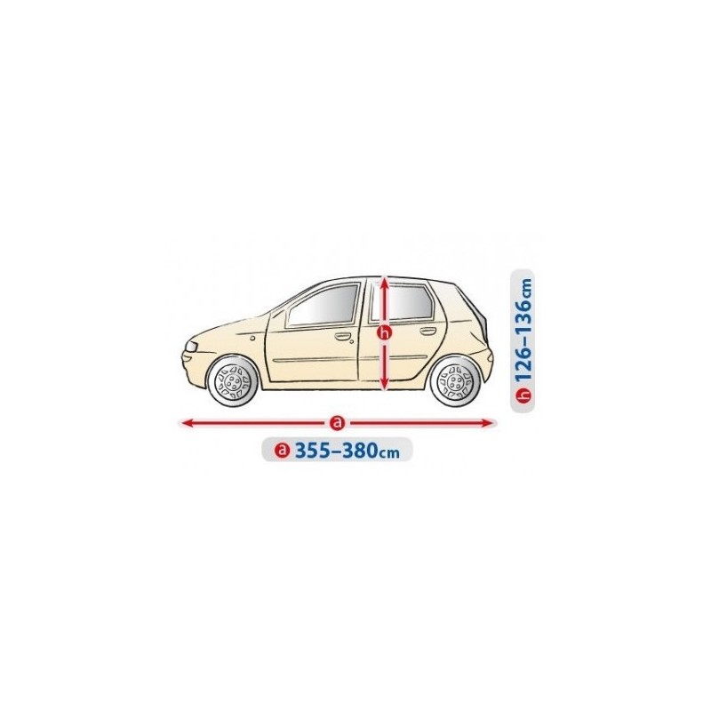 Plandeka na samochód OPTIMAL GARAGE rozmiar M1 hatchback ⬅️ sklep DOAN