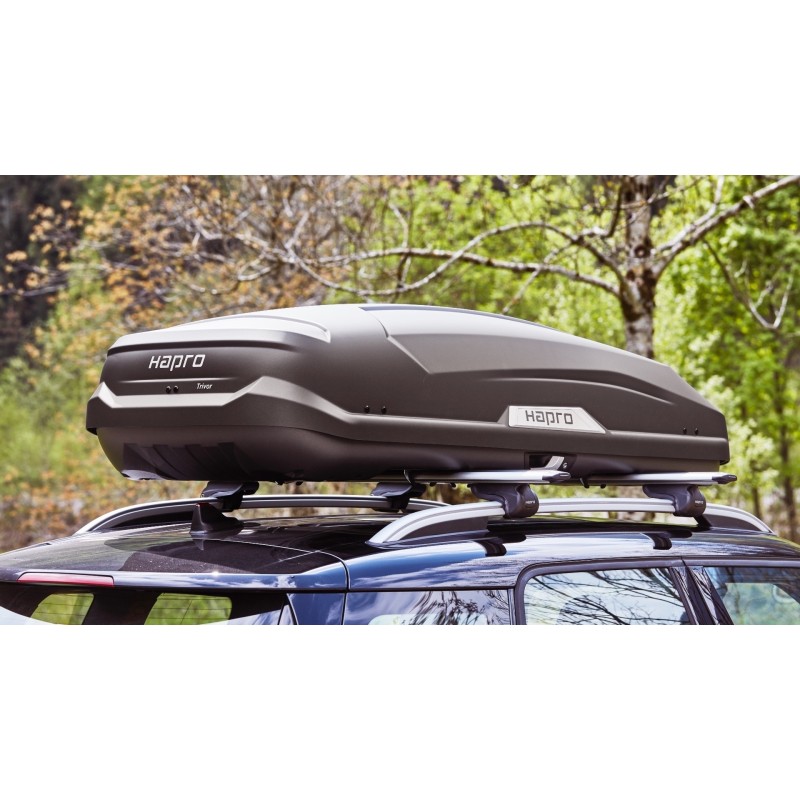 Box dachowy Hapro Trivor 640 litrów - czarny matowy ⬅️ sklep DOAN