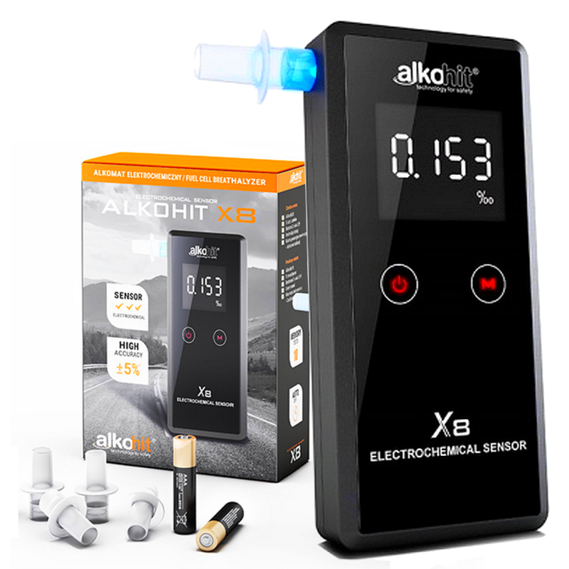 Alkomat elektrochemiczny ALKOHIT X8 ⬅️ sklep DOAN