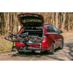 Bagażnik rowerowy na hak holowniczy Inter Pack New Spider czarny 2 rowery 13 PIN ⬅️ sklep DOAN