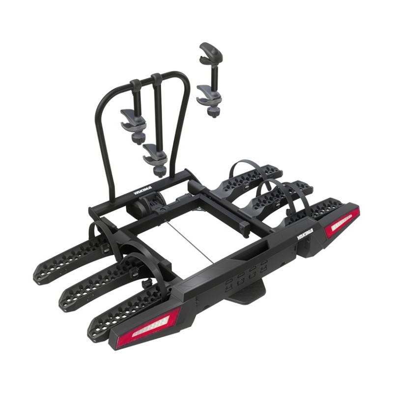 Bagażnik rowerowy na hak holowniczy Yakima FoldClick Evo czarny 3 rowery 13 PIN oświetlenie LED ⬅️ sklep DOAN