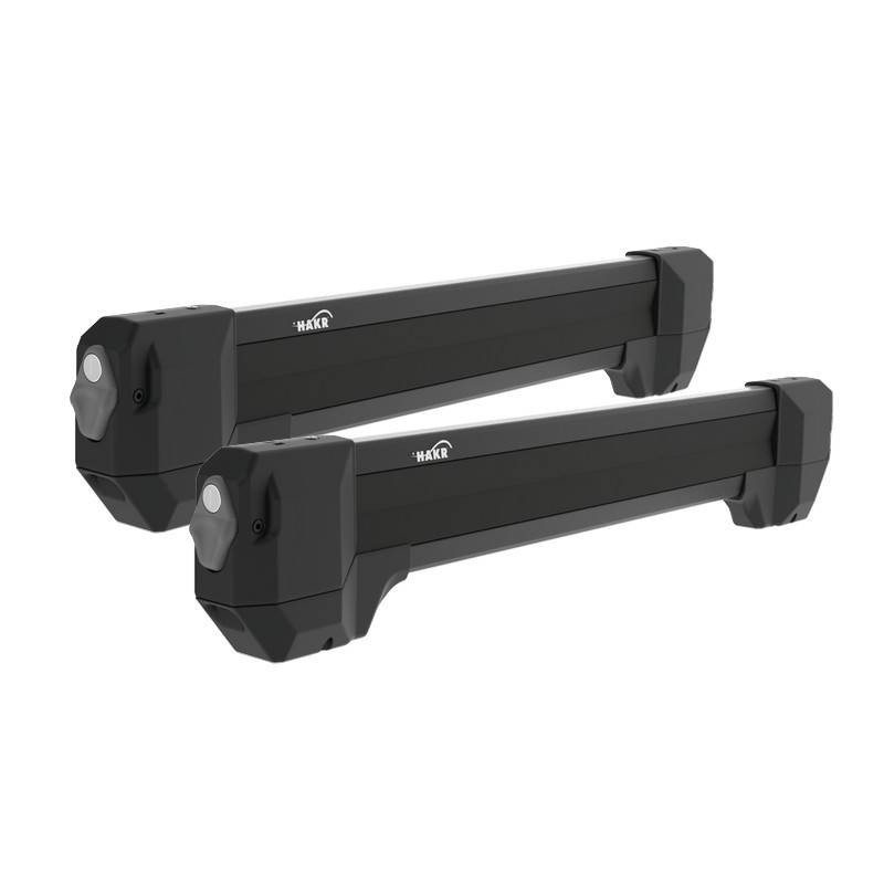 Uchwyt narciarski na dach Hakr 4 pary nart czarny ⬅️ sklep DOAN