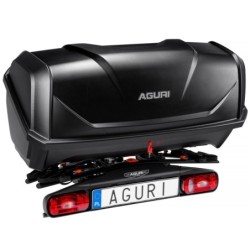 Box na hak Aguri Active Bike 340 litrów ( do montażu wymagana platforma rowerowa na hak ) ⬅️ sklep DOAN