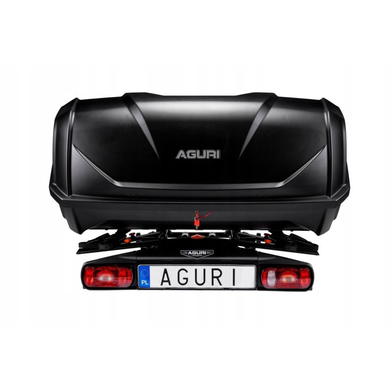 Box na hak Aguri Active Bike 340 litrów ( do montażu wymagana platforma rowerowa na hak ) ⬅️ sklep DOAN