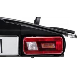 Bagażnik rowerowy na hak holowniczy Aguri Active e-Bike srebrny 2 rowery 13 PIN ⬅️ sklep DOAN