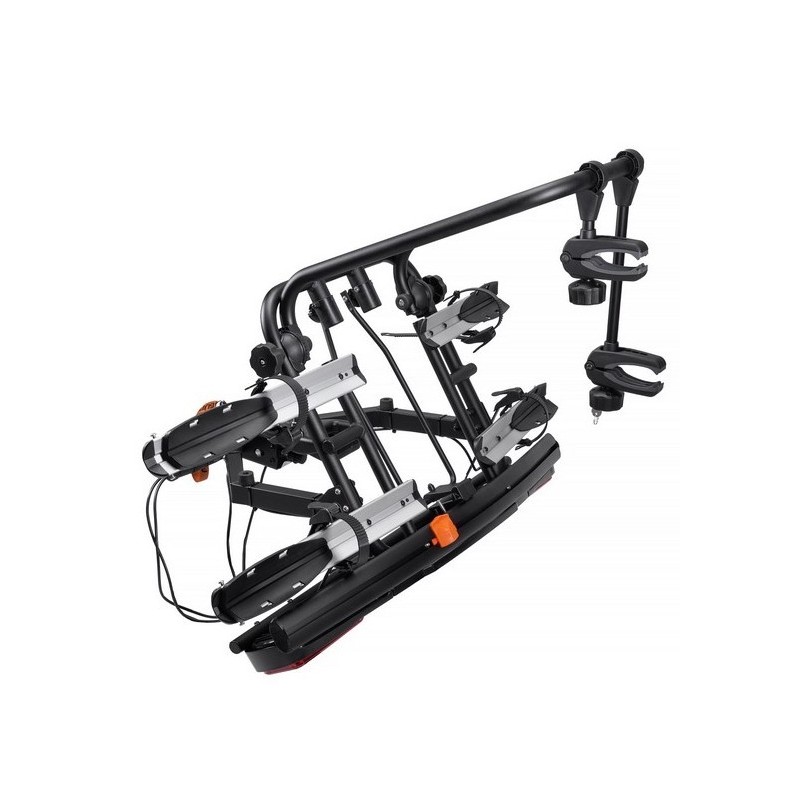 Bagażnik rowerowy na hak holowniczy Aguri Active e-Bike srebrny 2 rowery 13 PIN ⬅️ sklep DOAN