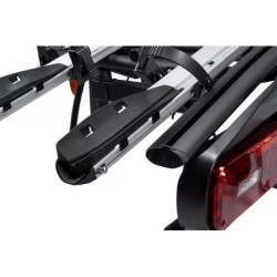 Bagażnik rowerowy na hak holowniczy Aguri Active e-Bike srebrny 2 rowery 13 PIN ⬅️ sklep DOAN