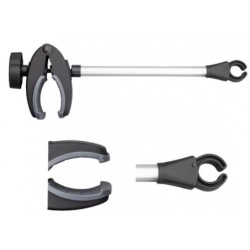 Bagażnik rowerowy na hak holowniczy Aguri Active e-Bike srebrny 2 rowery 13 PIN ⬅️ sklep DOAN