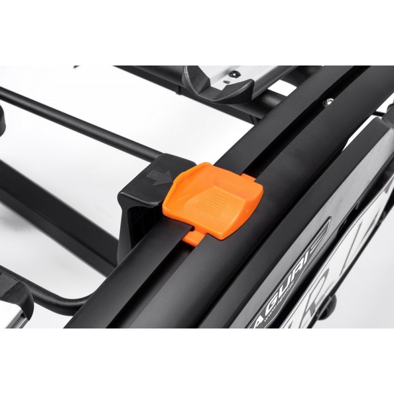 Bagażnik rowerowy na hak holowniczy Aguri Active e-Bike srebrny 2 rowery 13 PIN ⬅️ sklep DOAN