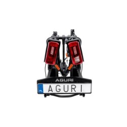 Bagażnik rowerowy na hak holowniczy Aguri Krab czarny 3 rowery 13 PIN ⬅️ sklep DOAN