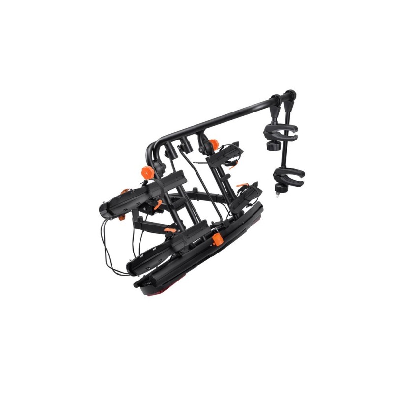 Bagażnik rowerowy na hak holowniczy Aguri Active e-Bike czarny 2 rowery 13 PIN ⬅️ sklep DOAN