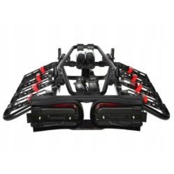 Bagażnik rowerowy na hak holowniczy Carface Quattro czarny 4 rowery 13 PIN ⬅️ sklep DOAN