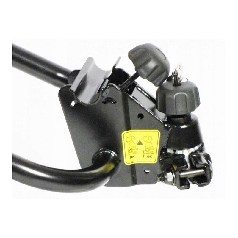 Bagażnik rowerowy na hak holowniczy Carface Quattro czarny 4 rowery 13 PIN ⬅️ sklep DOAN