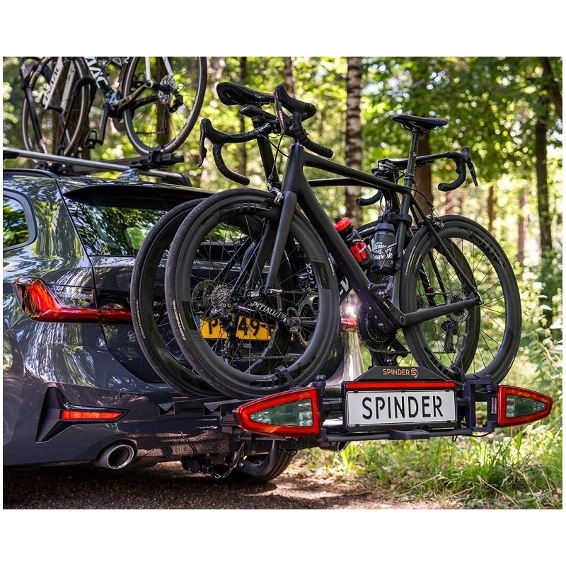 Bagażnik rowerowy na hak holowniczy Spinder SL3 rowery 13 PIN LED ⬅️ sklep DOAN