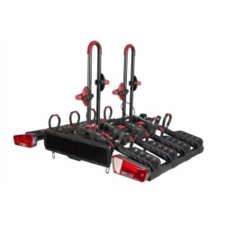 Bagażnik rowerowy na hak holowniczy Carface Vision czarny 4 rowery 13 PIN ⬅️ sklep DOAN