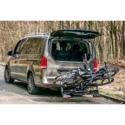Bagażnik rowerowy na hak holowniczy Carface Vision czarny 4 rowery 13 PIN ⬅️ sklep DOAN