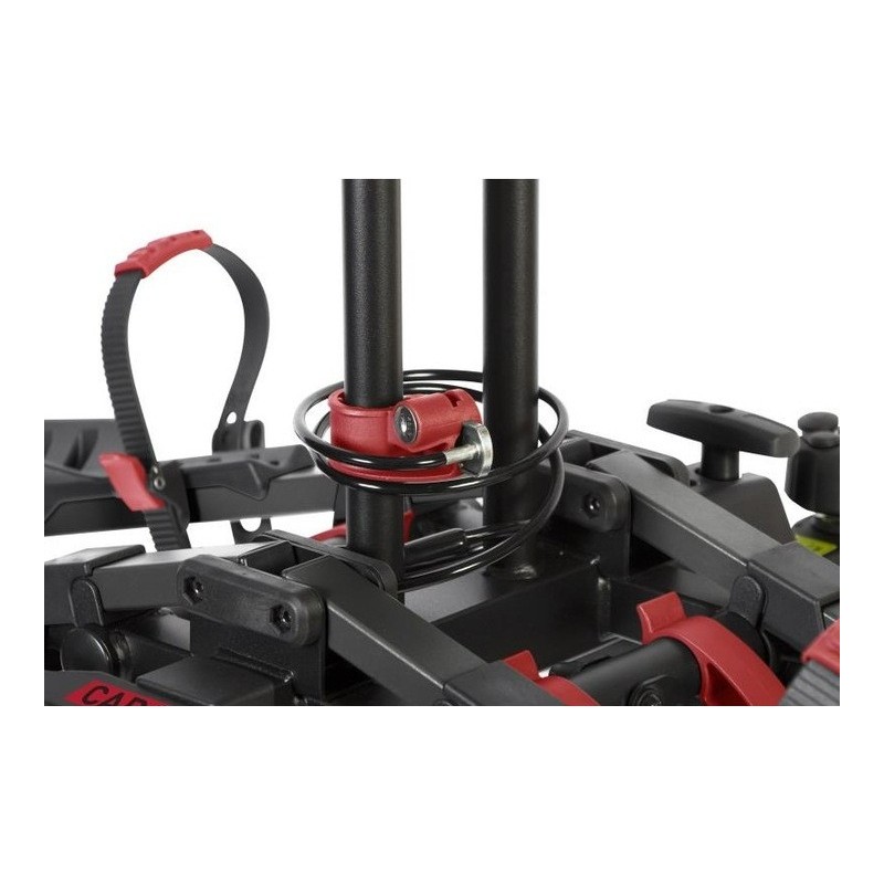 Bagażnik rowerowy na hak holowniczy Carface Vision czarny 4 rowery 13 PIN ⬅️ sklep DOAN