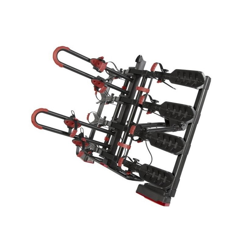 Bagażnik rowerowy na hak holowniczy Carface Vision czarny 4 rowery 13 PIN ⬅️ sklep DOAN