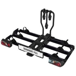 Bagażnik rowerowy na hak holowniczy Prouser Diamant FG3 rowery 13 PIN - wersja limitowana w kolorze czarnym ⬅️ sklep DOAN
