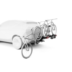 Bagażnik rowerowy na hak holowniczy Thule OutPace 3 czarny 3 rowery 13 PIN ⬅️ sklep DOAN