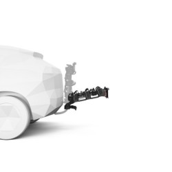 Bagażnik rowerowy na hak holowniczy Thule OutPace 3 czarny 3 rowery 13 PIN ⬅️ sklep DOAN