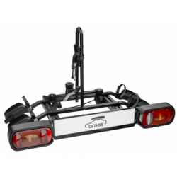 Bagażnik rowerowy na hak holowniczy Amos Tytan 2 rowery 13 PIN - czarny ⬅️ sklep DOAN