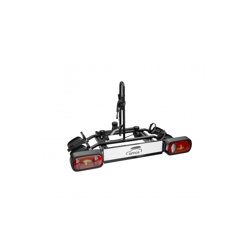 Bagażnik rowerowy na hak holowniczy Amos Tytan 2 rowery 13 PIN - czarny ⬅️ sklep DOAN