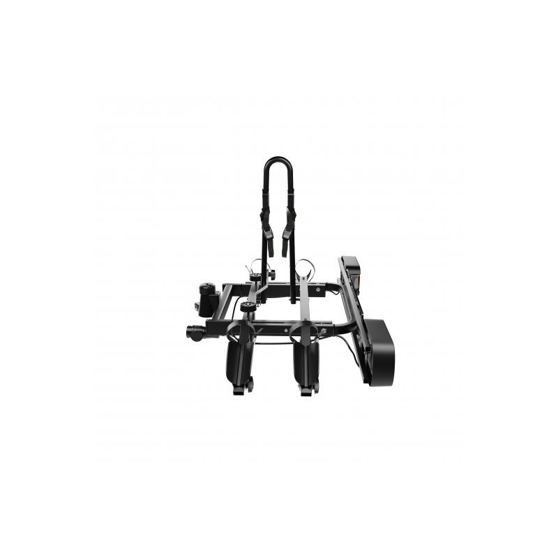 Bagażnik rowerowy na hak holowniczy Amos Tytan 2 rowery 13 PIN - czarny ⬅️ sklep DOAN