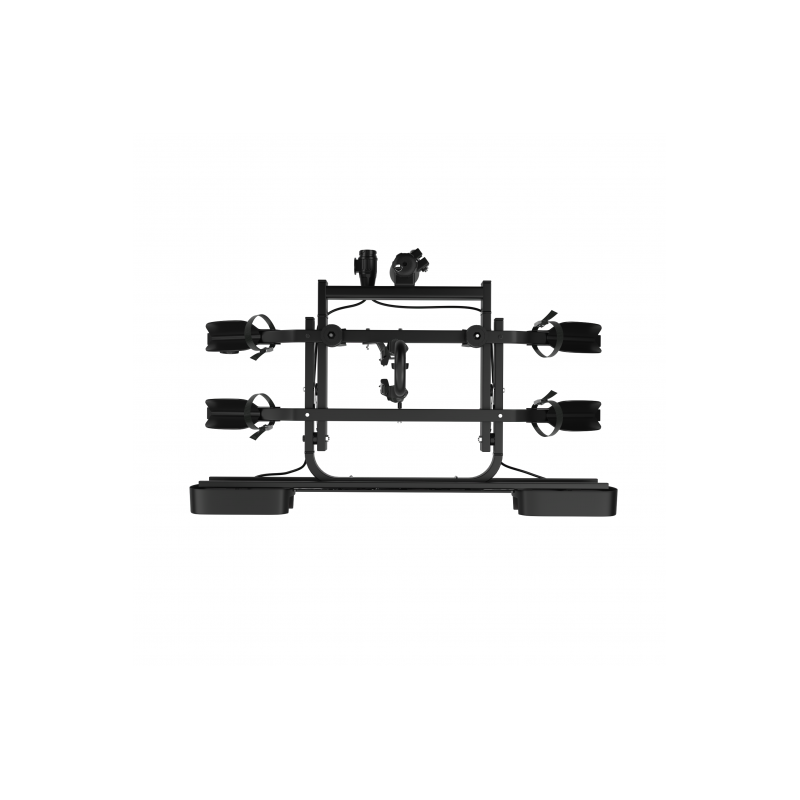 Bagażnik rowerowy na hak holowniczy Amos Tytan 2 rowery 13 PIN - czarny ⬅️ sklep DOAN