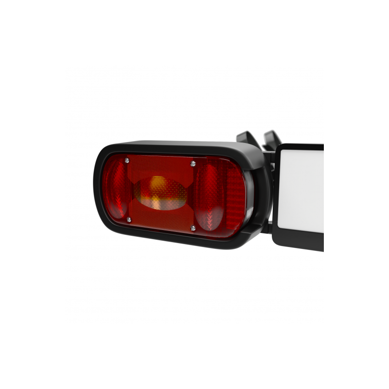 Bagażnik rowerowy na hak holowniczy Amos Tytan 2 rowery 13 PIN - czarny ⬅️ sklep DOAN