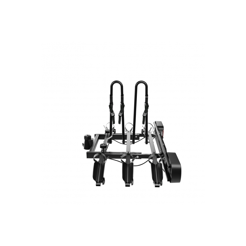Bagażnik rowerowy na hak holowniczy Amos Tytan 3 rowery 13 PIN - czarny ⬅️ sklep DOAN