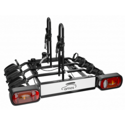 Bagażnik rowerowy na hak holowniczy Amos Tytan 4 rowery 13 PIN - czarny ⬅️ sklep DOAN