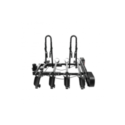 Bagażnik rowerowy na hak holowniczy Amos Tytan 4 rowery 13 PIN - czarny ⬅️ sklep DOAN