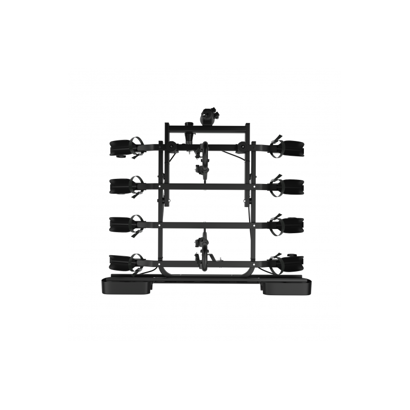 Bagażnik rowerowy na hak holowniczy Amos Tytan 4 rowery 13 PIN - czarny ⬅️ sklep DOAN