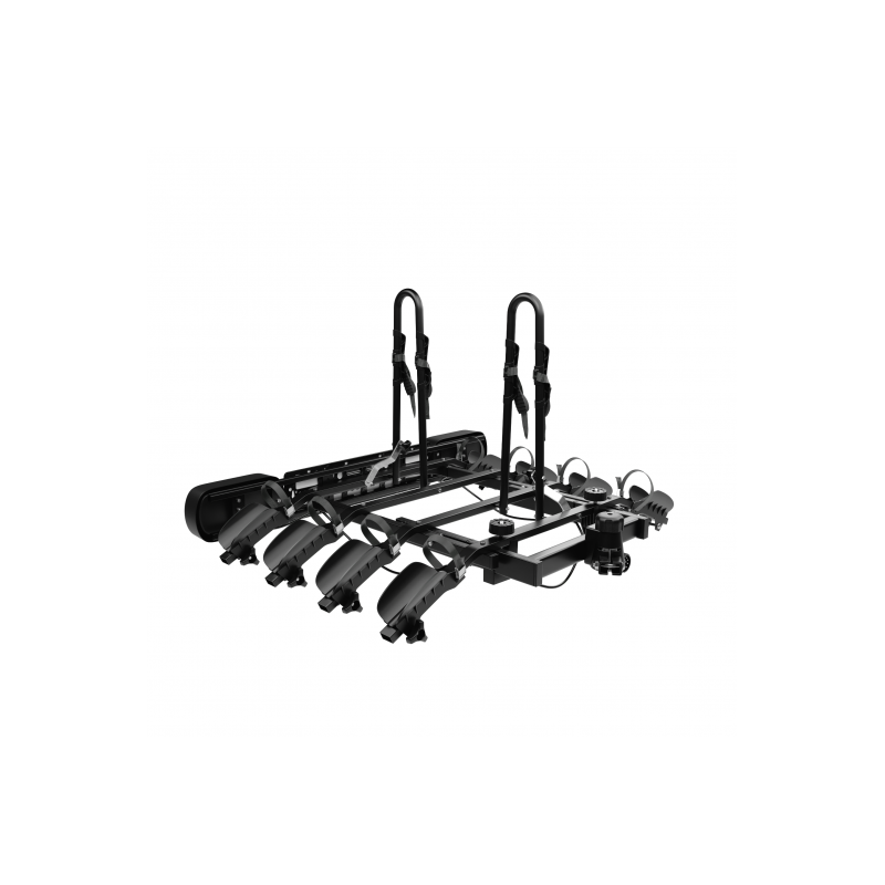 Bagażnik rowerowy na hak holowniczy Amos Tytan 4 rowery 13 PIN - czarny ⬅️ sklep DOAN
