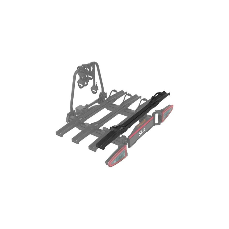 Adapter do rozbudowy bagażnika na hak Spinder XB1 SC2 / SL3 czarny o jeden rower ⬅️ sklep DOAN