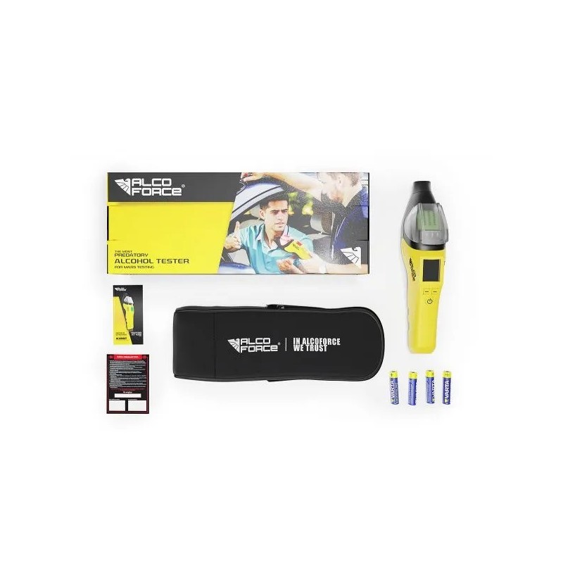 BLACK WEEK Alkomat elektrochemiczny ALCOFORCE RAPTOR AT7000 ⬅️ sklep DOAN