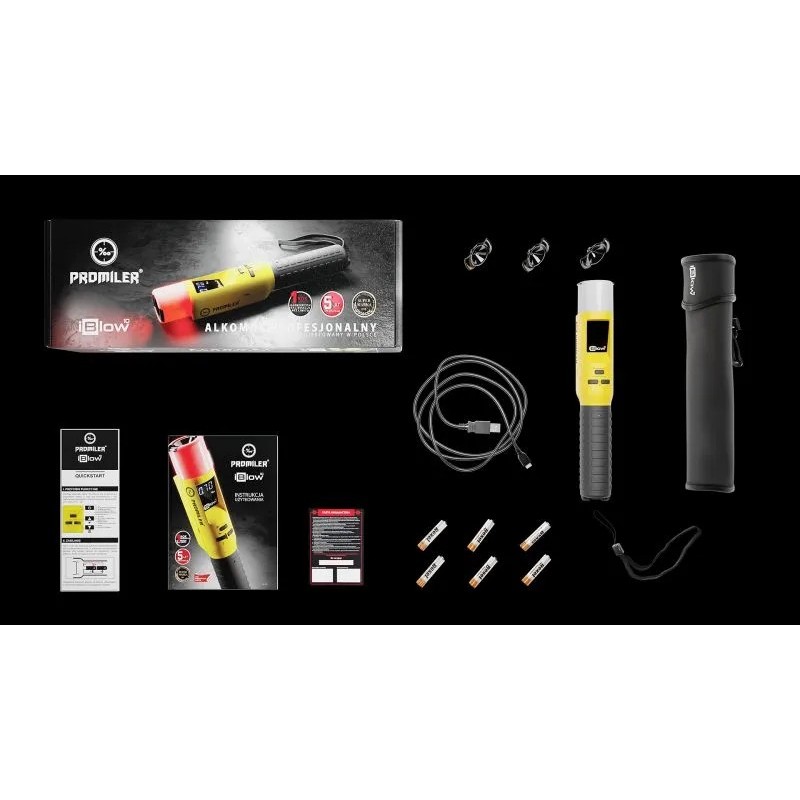 BLACK WEEK Alkomat elektrochemiczny PROMILER IBLOW 10 ⬅️ sklep DOAN