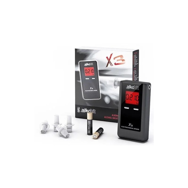 Alkomat elektrochemiczny ALKOHIT X3 w aluminiowej skrzyneczce ⬅️ sklep DOAN