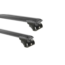 Bagażnik bazowy Aurilis aluminiowy czarny (AU/164126+AU/156412+AU/156600)